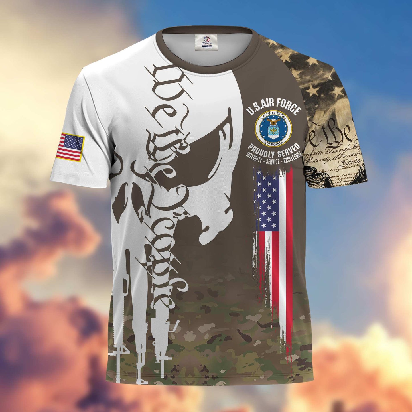 Premium My Time In Uniform Is Over But Being A Veteran Never Ends US Veterans T-Shirt